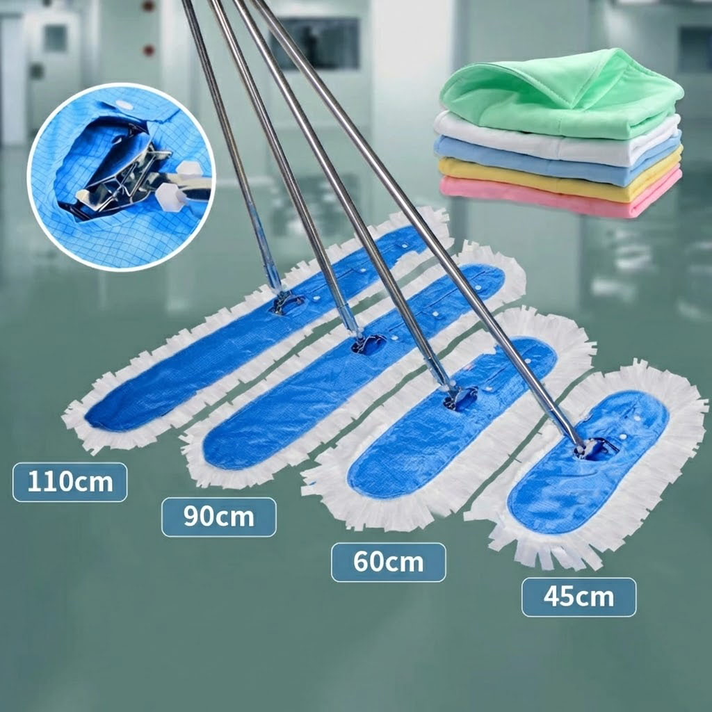 Chổi lau phòng sạch