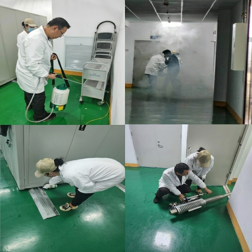 Các giai đoạn vệ sinh tổng thể từ sàn, vách đến thiết bị cố định